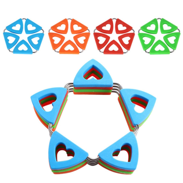 Silicone Insulation Mat Heart-shaped Place Mat Creative Pot Mat