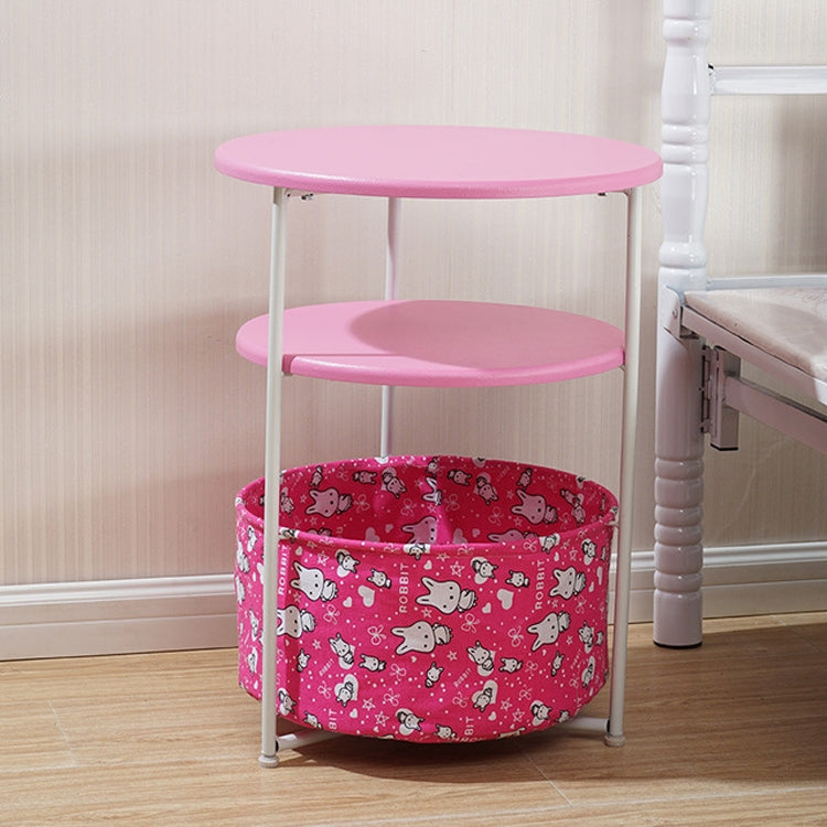 Sleek Minimalist Mini Round Sofa Corner Several Small Coffee Table Bedside Table Cabinet