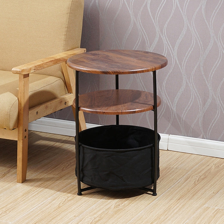 Sleek Minimalist Mini Round Sofa Corner Several Small Coffee Table Bedside Table Cabinet
