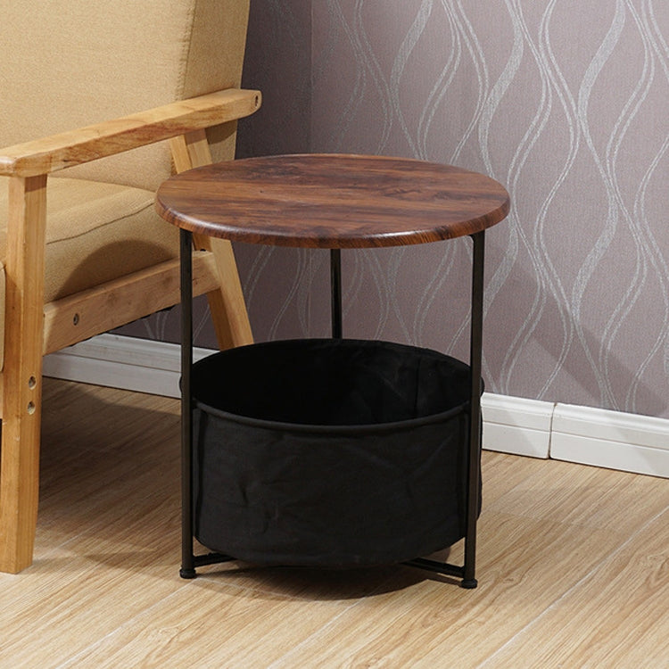 Sleek Minimalist Mini Round Sofa Corner Several Small Coffee Table Bedside Table Cabinet