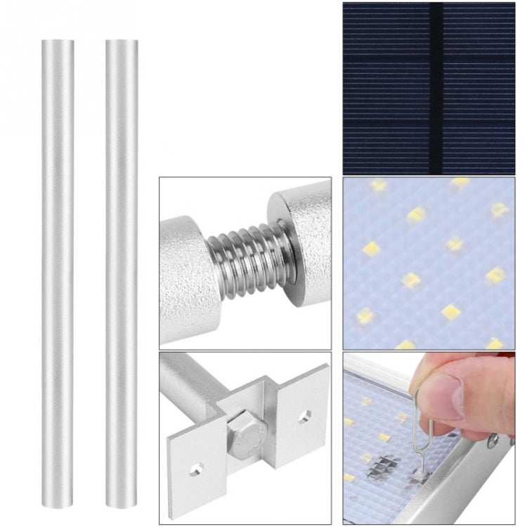 70 LEDs Solar Lamp Outdoor Waterproof Aluminum Alloy Remote Control Motion Sensing Street Lamp
