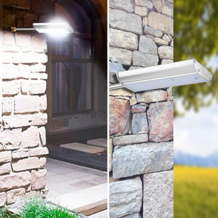 70 LEDs Solar Lamp Outdoor Waterproof Aluminum Alloy Remote Control Motion Sensing Street Lamp
