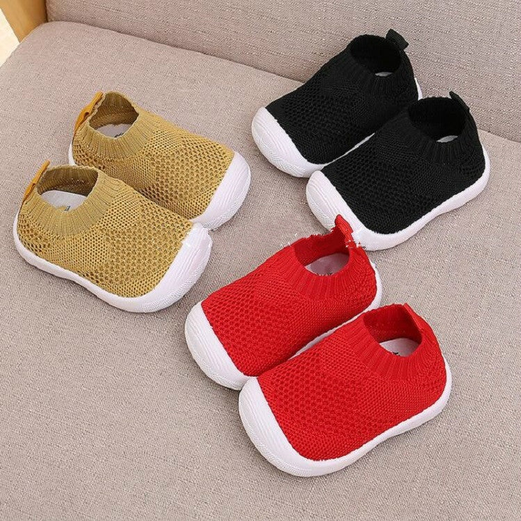 Infant Toddler Shoes Mesh Shoes Soft Bottom Non-slip, Size:21