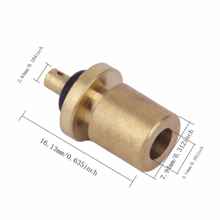 5 PCS Long Gas Tank Accessories Outdoor Burner Gas Valve