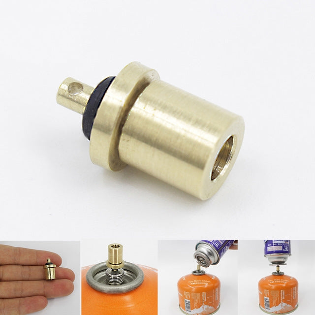 5 PCS Long Gas Tank Accessories Outdoor Burner Gas Valve