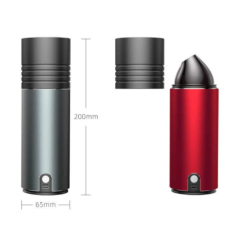 Car Vacuum Cleaner Wireless Charging Home Car Dual-purpose Powerful Small Hand-held Vacuum Cleaner With Safety Hammer