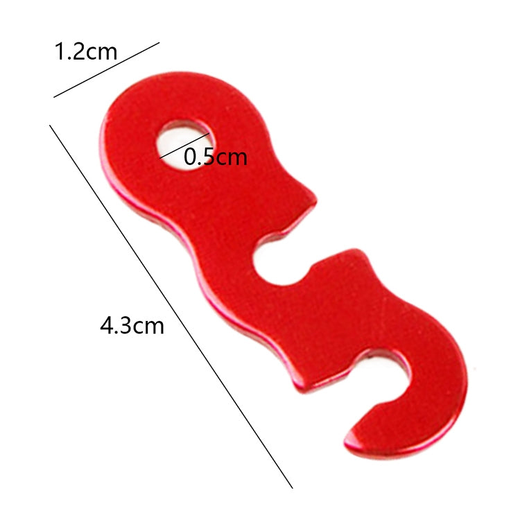 2 PCS Tent Wind Rope Adjust Buckle New Outdoor Camping Wind Rope Stopper Awning Wigwam Adjust Buckles Small Tent Accessories