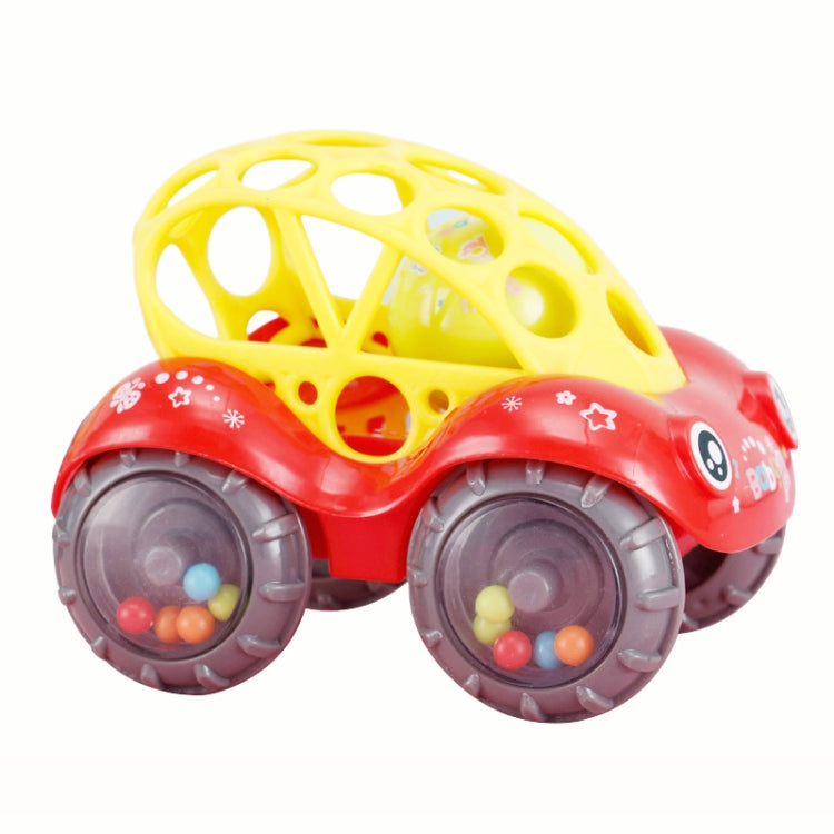 Baby Plastic Non-toxic Colorful Animals Hand Jingle Shaking Bell Car Rattles Toys Music Handbell for Kids