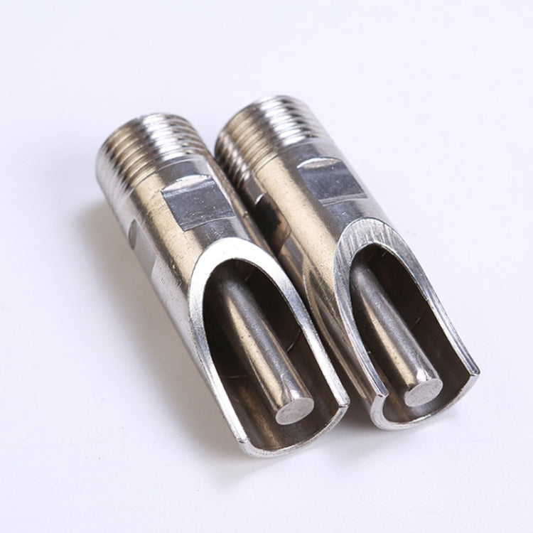 Duckbill Drinking Fountain Stainless Steel with Copper Cap Oblique Pig Mouth Livestock Machinery Pig Raising Equipment