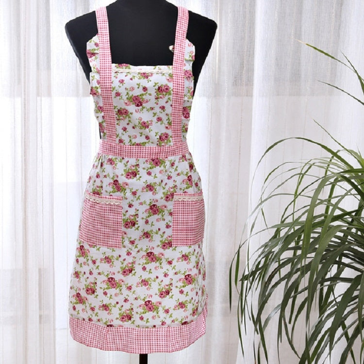 Kitchen Cooking Oil-resistant Brushed Apron Smock