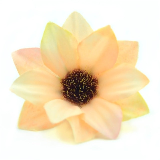 10 PCS 6cm Artificial Flower Home Party Decoration Wreath DIY Fake Flowers