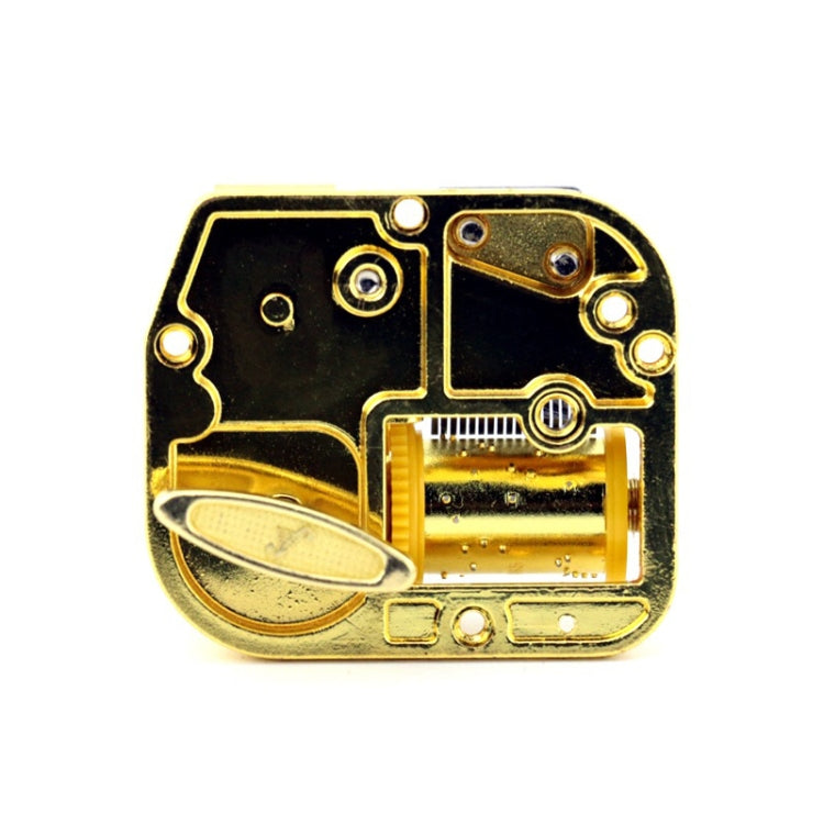 Eight-tone Gold-plated Bar Repair Parts DIY Sky City Paperback Music Box