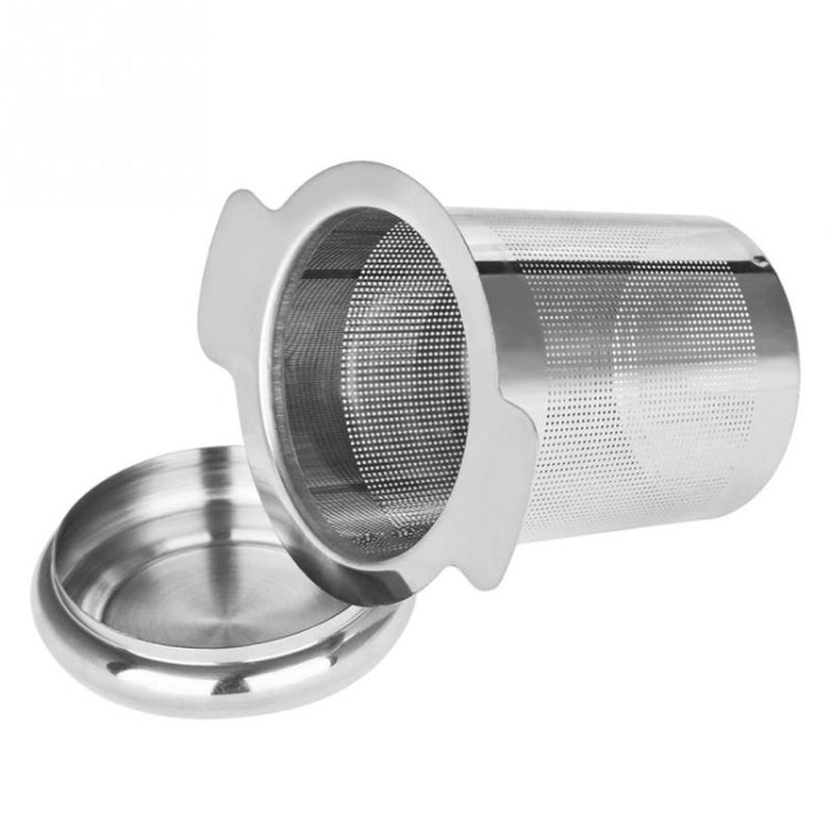Tea Infuser Stainless Steel with Lid as Drip Tray Tea Strainer