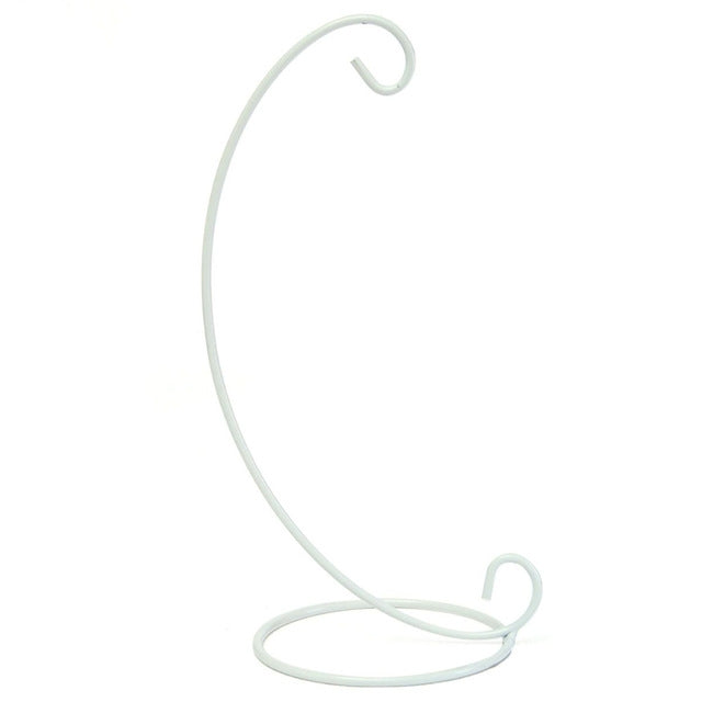 23CM Candlestick Wrought Iron Bracket Plant Hydroponic Vase Special Iron Wire Hook