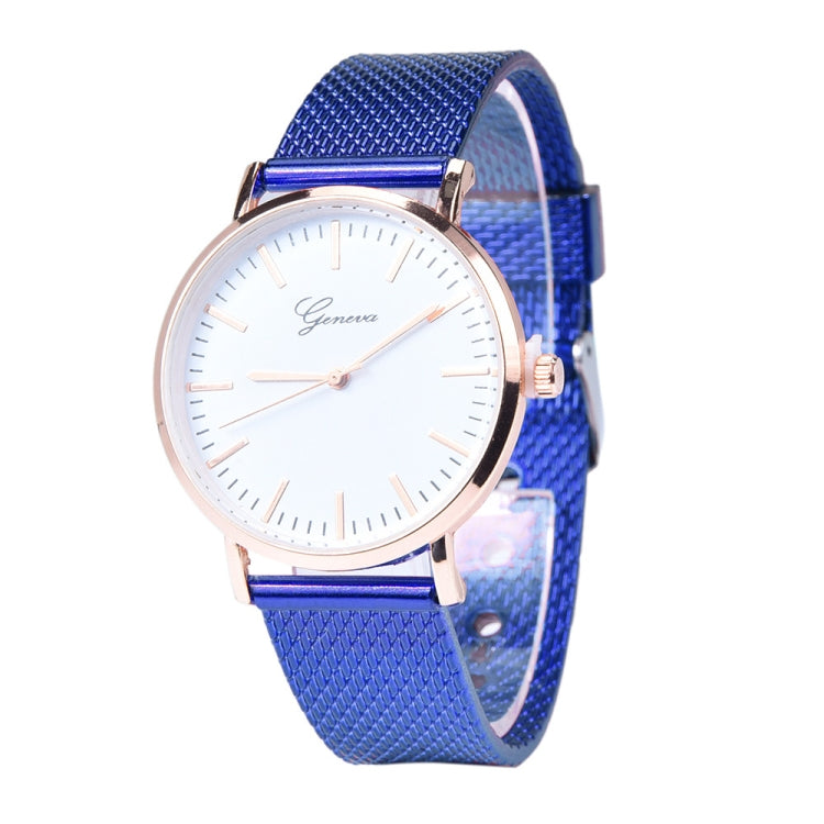 Quartz Silicone Wristband Watch for Women