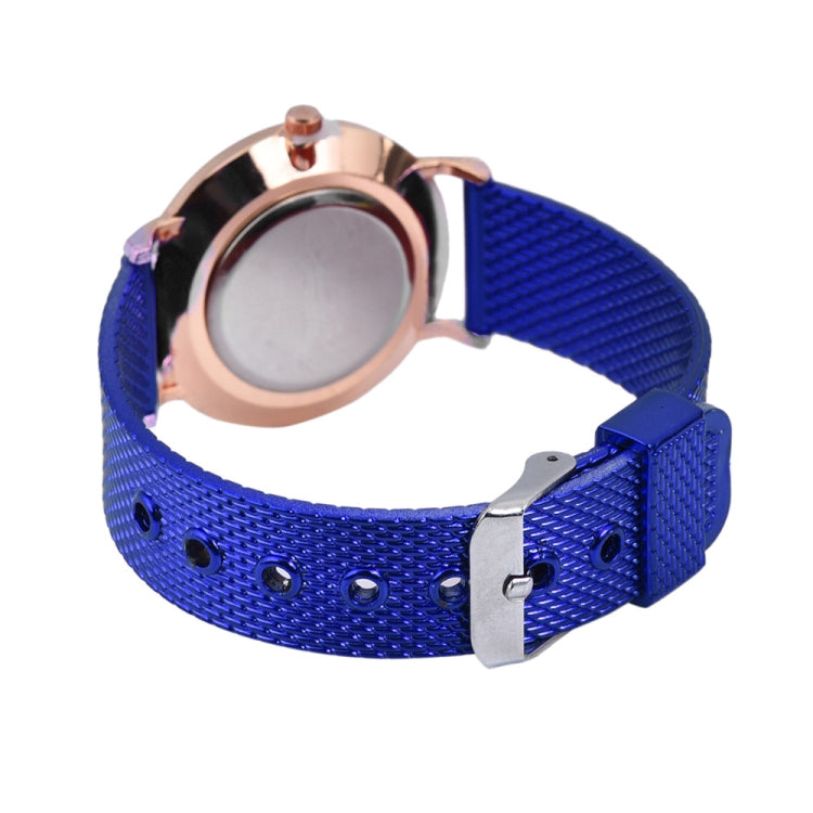 Quartz Silicone Wristband Watch for Women