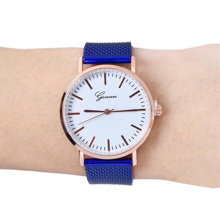 Quartz Silicone Wristband Watch for Women