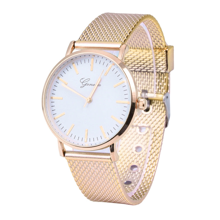 Quartz Silicone Wristband Watch for Women