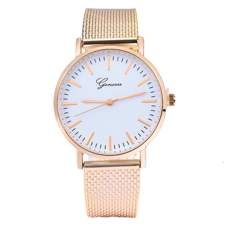Quartz Silicone Wristband Watch for Women