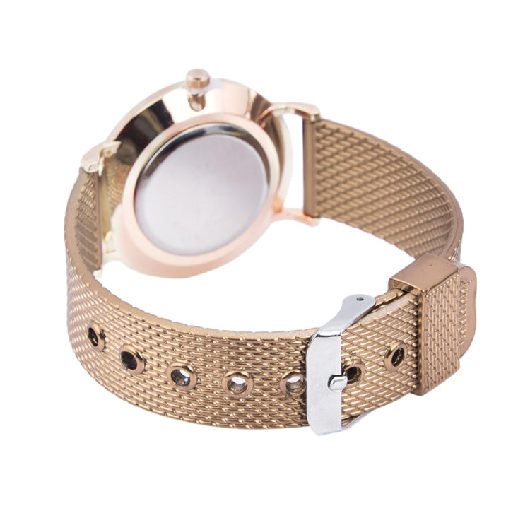 Quartz Silicone Wristband Watch for Women