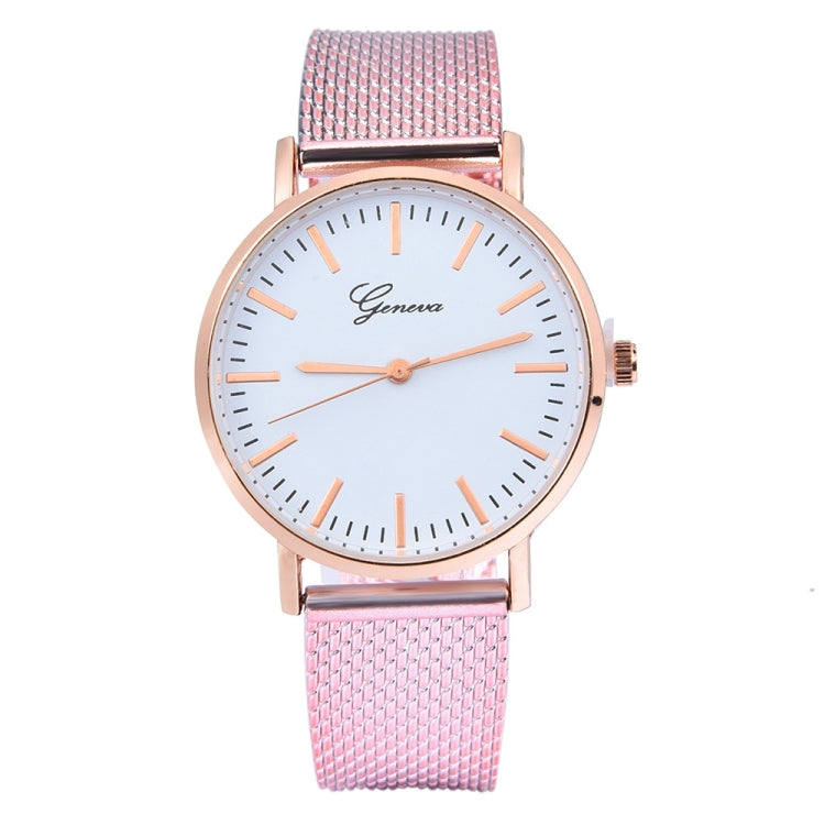 Quartz Silicone Wristband Watch for Women