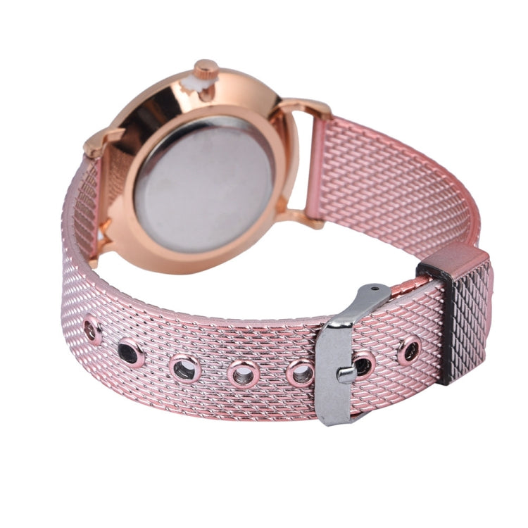 Quartz Silicone Wristband Watch for Women
