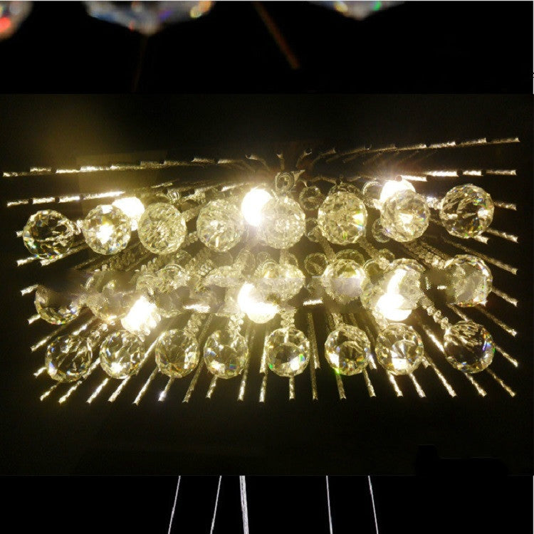 Living Room Dining Room Bedroom Crystal Chandelier Home Decoration Lamp