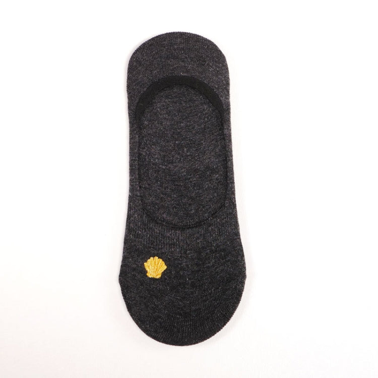 Moon Starfish Shallow Mouth Invisible Silicone Non-Slip Ladies Boat Socks