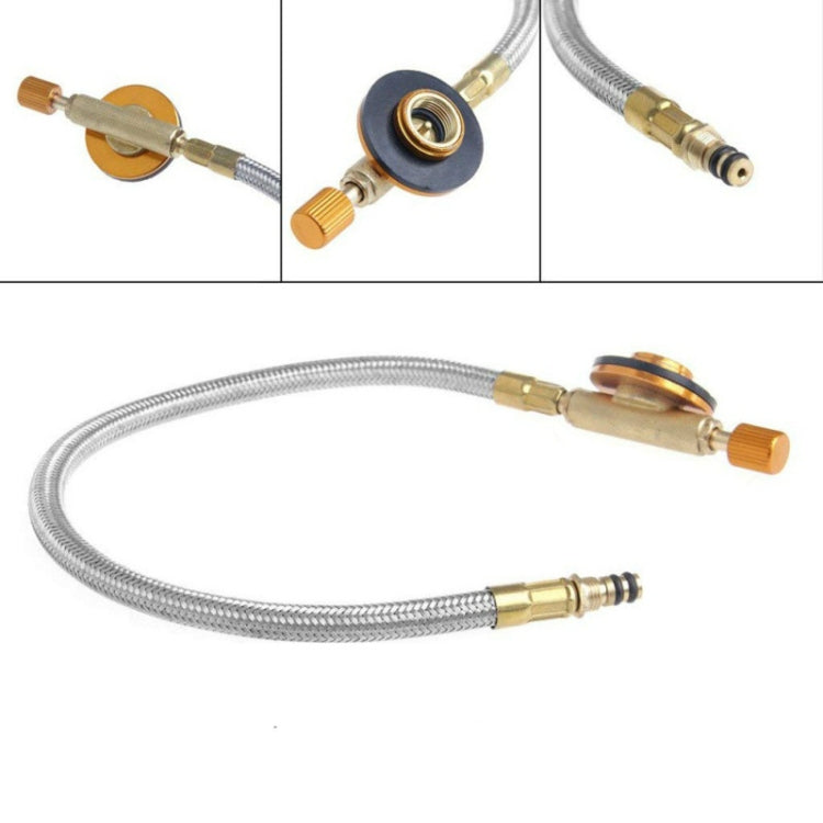 Outdoor Gas Stove Flat Air Valve Pipe Fittings Camping Flat Gas Tank Inflatable Valve