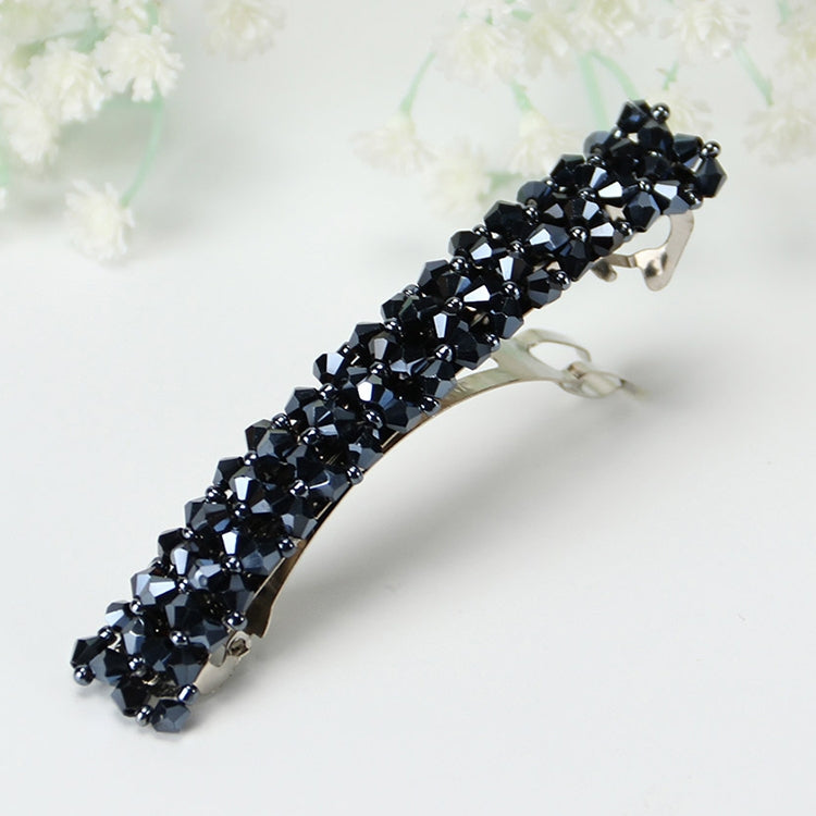 Fashion Girls Headwear Crystal Rhinestone Elastic Hair Clip Hair Accessories