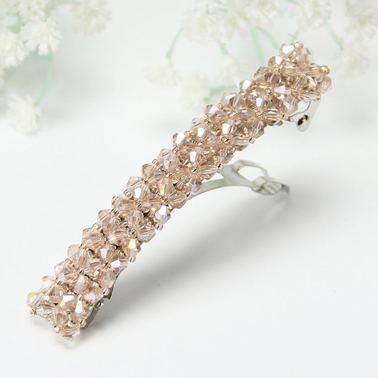 Fashion Girls Headwear Crystal Rhinestone Elastic Hair Clip Hair Accessories
