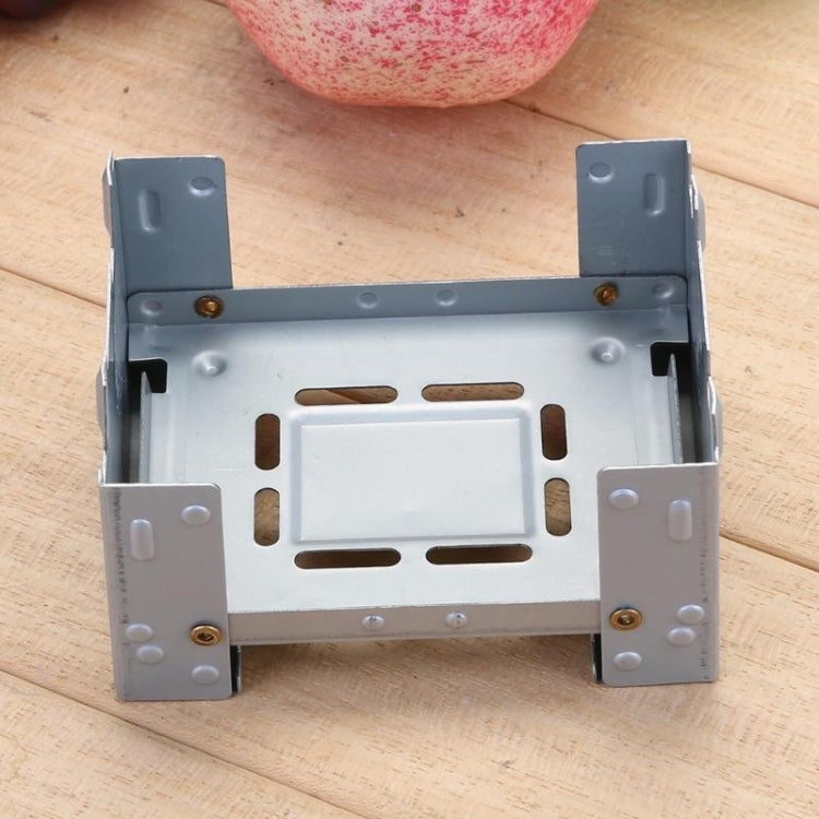 Outdoor Camping Equipment Camping Stove Mini Folding Stove Stainless Steel Lightweight Stove