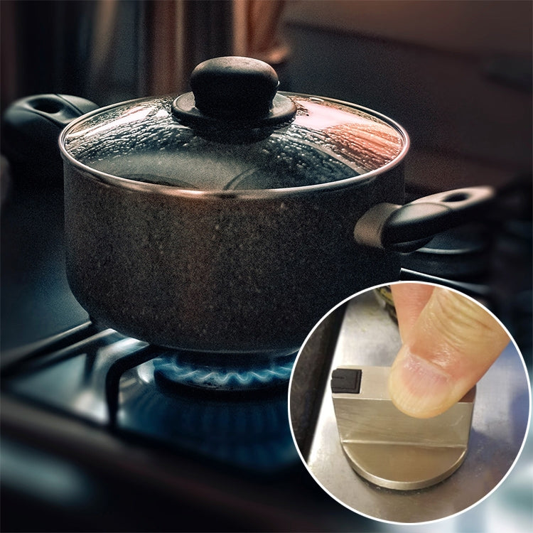 2 PCS Universal Metal Rotary Switch Control Knobs Replacement Accessories for Home Kitchen Gas Stove, Size:Shaft Diameter 6mm