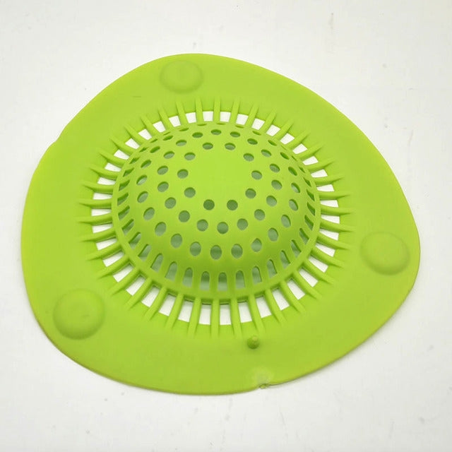 Silicone Kitchen Sink Strainer  Bathroom Hair Catcher
