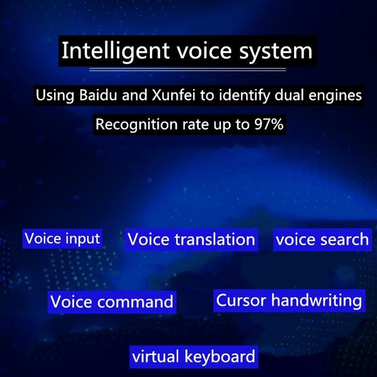 7S Rechargeable Intelligent Wireless Voice Mouse Laptop Computer Handwriting Input Board