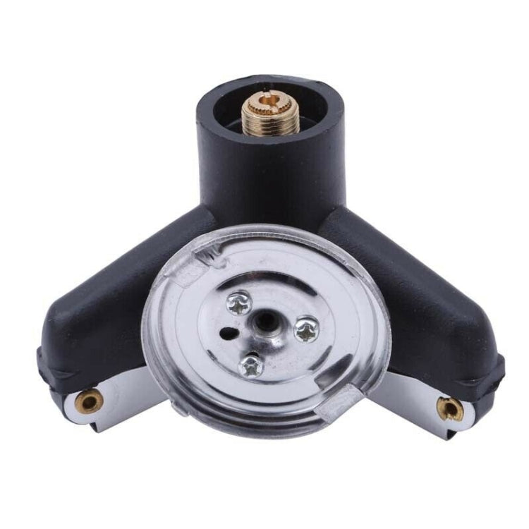 2 PCS Outdoor Camping Accessories Gas Tank Burner Triangle Conversion Head