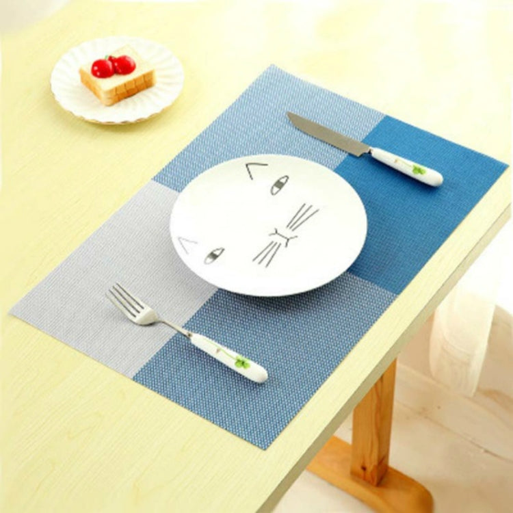 2 PCS PVC Dining Table Placemat Europe Style Kitchen Tool Tableware Pad Coaster Coffee Tea Place Mat