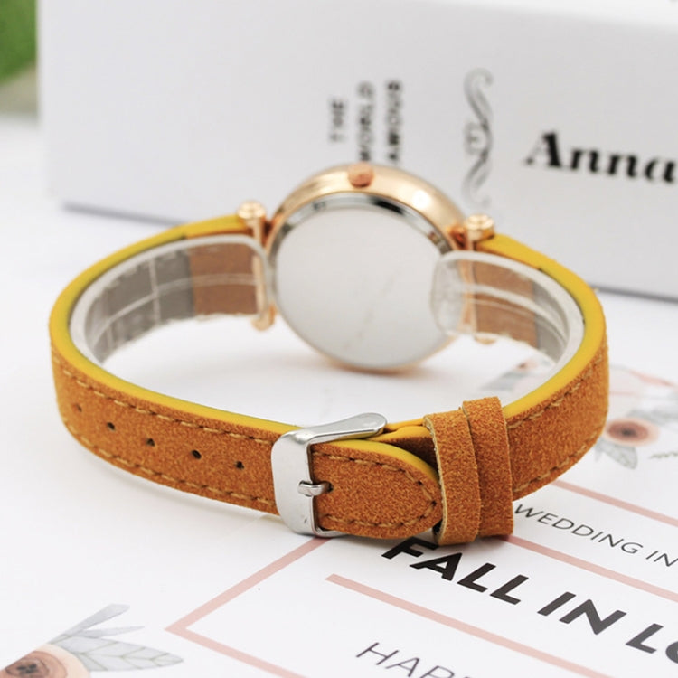 MODIYA PD387 Fluffed Strap Starry Sky Quartz Watch for Women