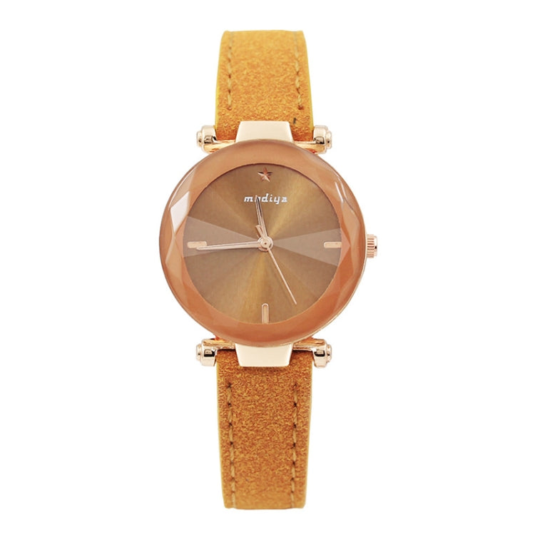 MODIYA PD387 Fluffed Strap Starry Sky Quartz Watch for Women
