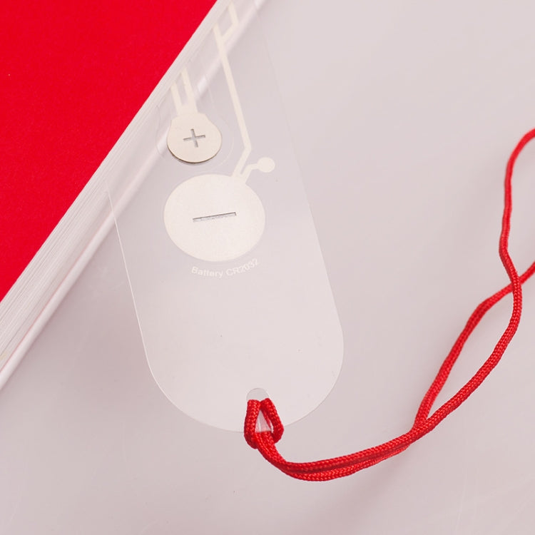 Portable Transparent Simple Lightweight Bookmark Creative LED Night Light