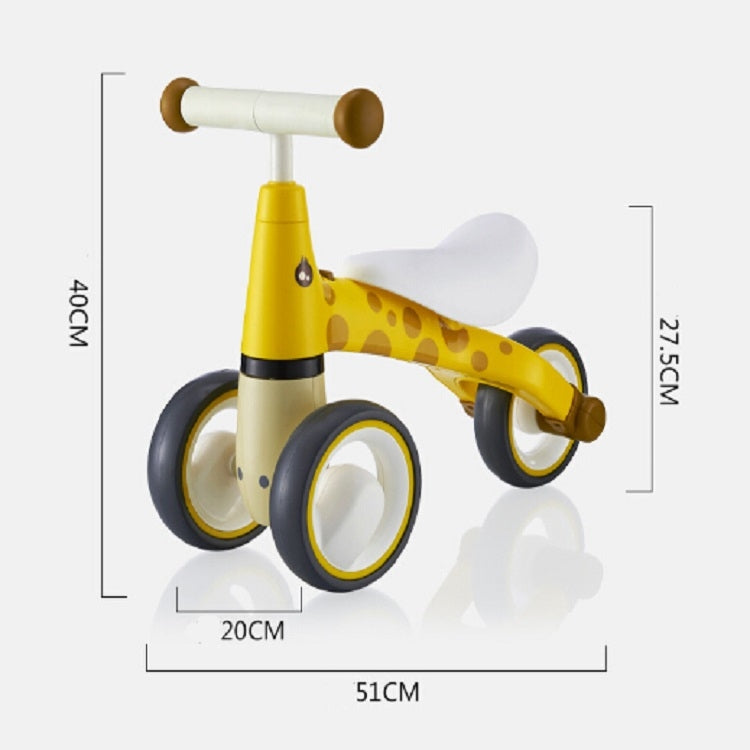 Baby Walker Balance Car without Pedals Baby Sliding Walker 1-3 Years Old Children Slide Car(Red)