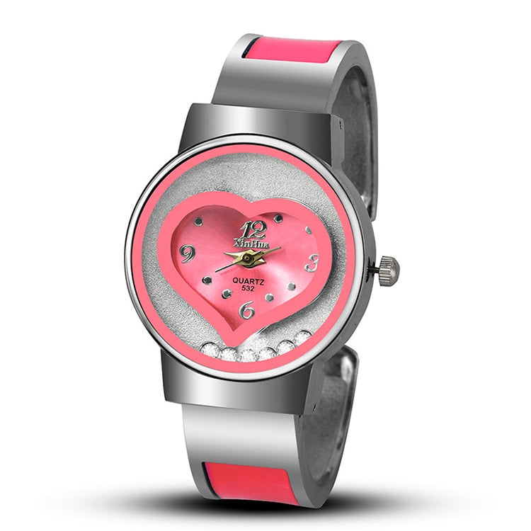 Heart Shaped Quartz Watch for Women