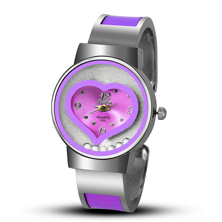 Heart Shaped Quartz Watch for Women