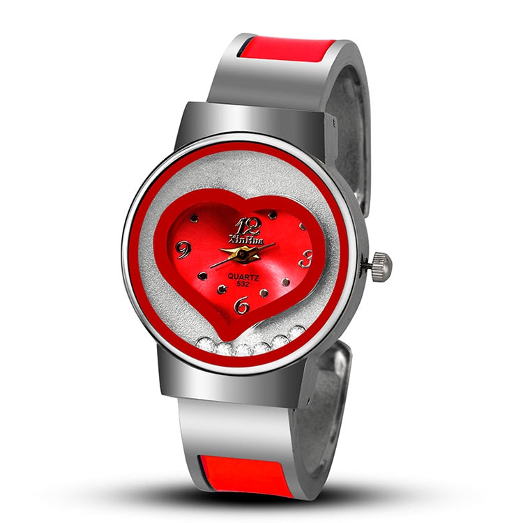 Heart Shaped Quartz Watch for Women