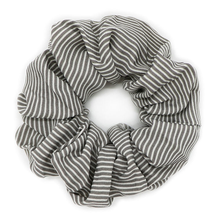 3 PCS Fashion Girls Women Stripe Hair Scrunchie Ponytail Grip Loop Holder Stretchy Hair band
