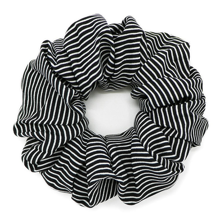 3 PCS Fashion Girls Women Stripe Hair Scrunchie Ponytail Grip Loop Holder Stretchy Hair band