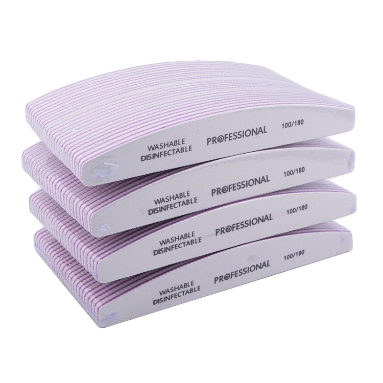 25 PCS Nail File Sandpaper Nail Sanding Grinding Polishing Manicure Care Tools