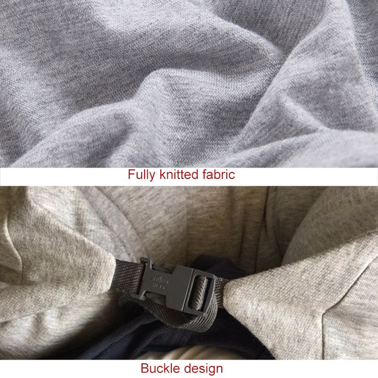 Portable Airplane Travel U-shaped Hooded Pillow Nap Time Neck Pillow