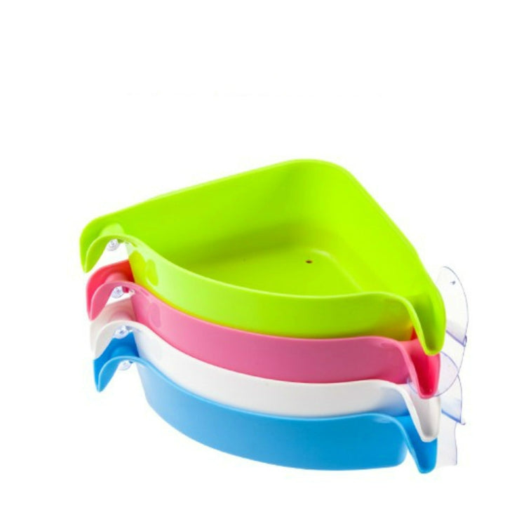 2 PCS Kitchen Bathroom Strong Suction Cup Multi-purpose Racks Toilet Corner Storage Rack