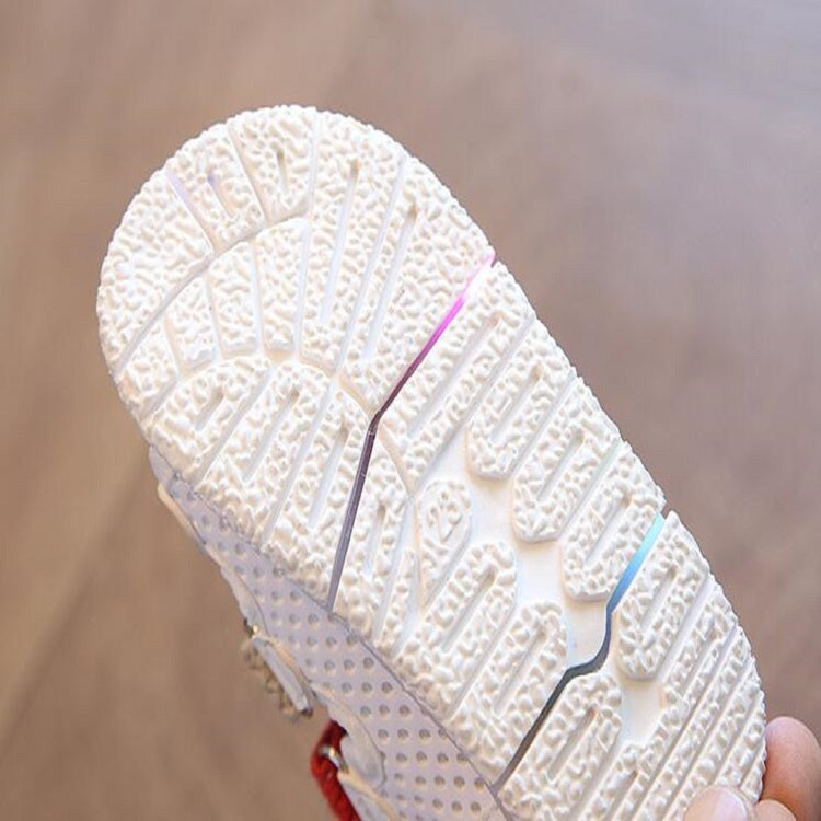 Summer Boys and Girls Sandals Children LED Lights Shoes Beach Hollow Breathable Soft Bottom Sandals, Size:26Yards